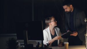 Photo collaborate with an accountant