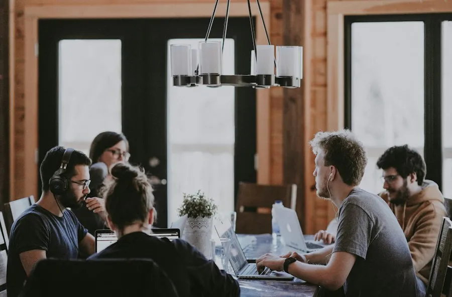 startup teamwork collaboration